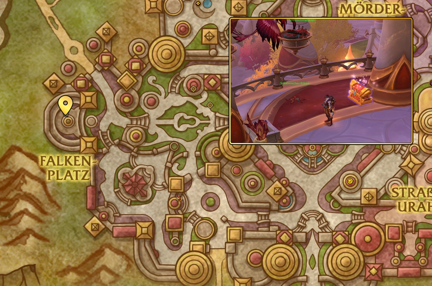 Sonnenschwingenjungtier Map