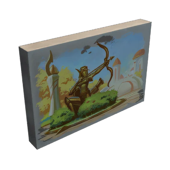 The Fallen Protectors Unframed Painting