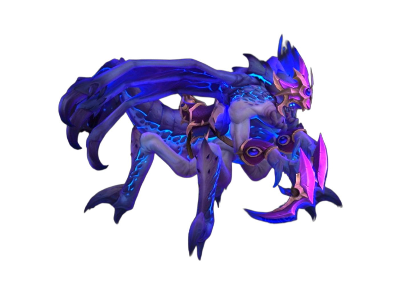 Azurblauer Leerenflieger