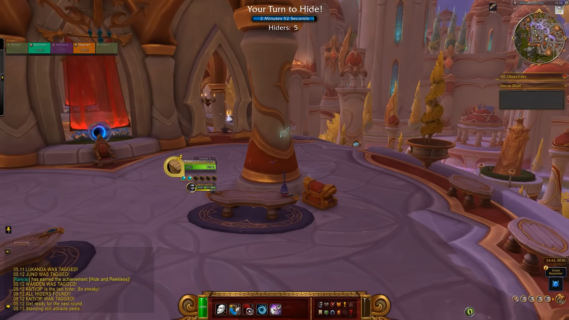 Decor Duel in Patch 12.0.5 Prop Hunt in WoW Gameplay Rewards More 4 51 screenshot