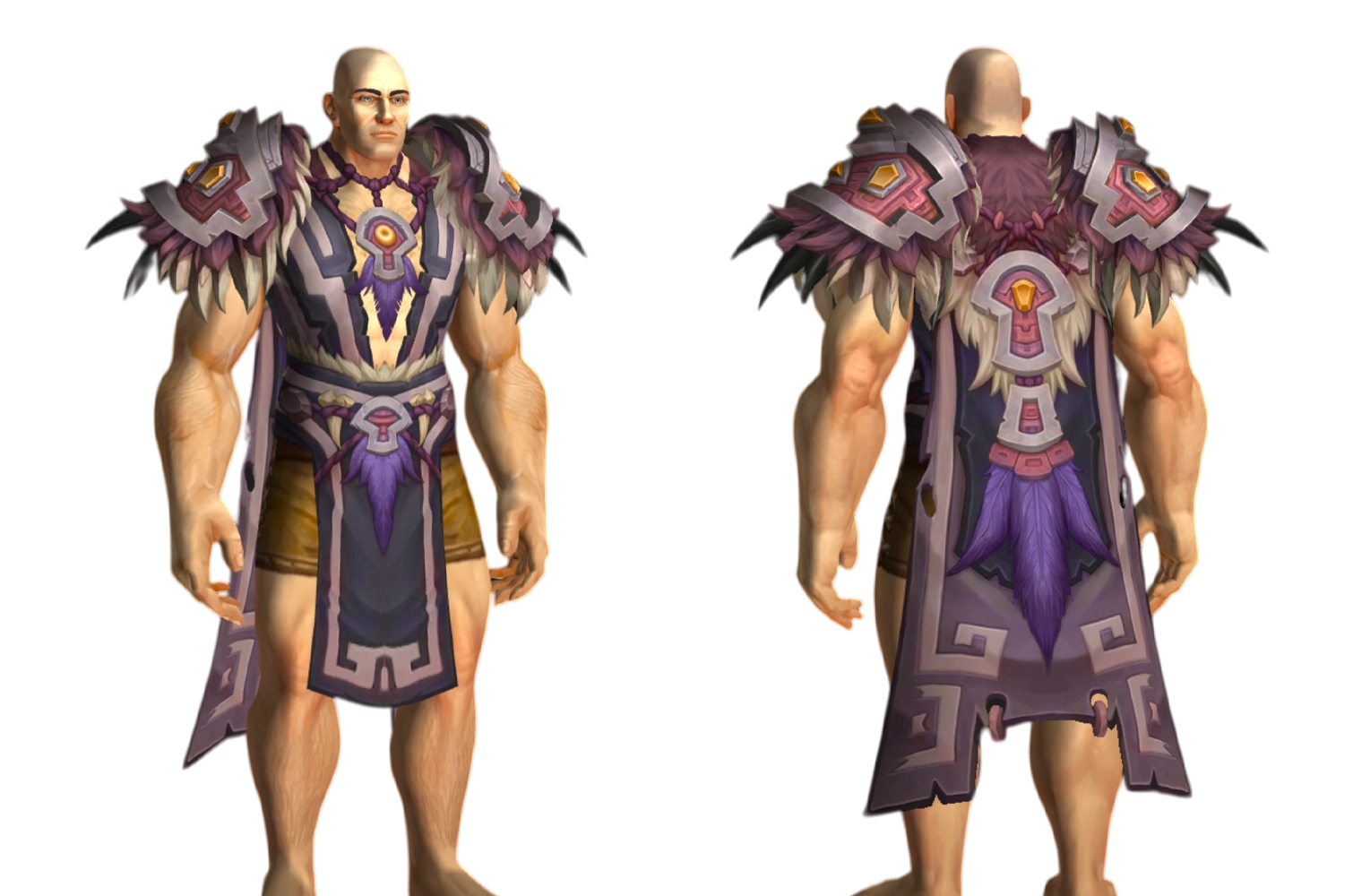 Ensemble Gewaender des Tieftauchers