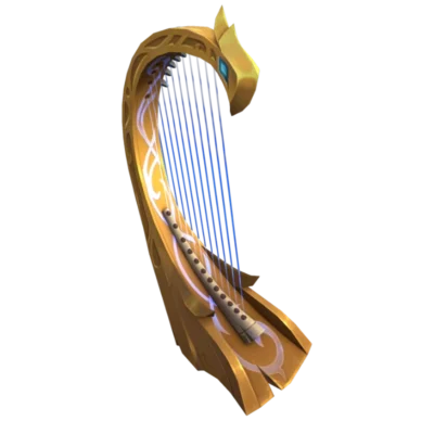 Glaenzende Phoenixharfe