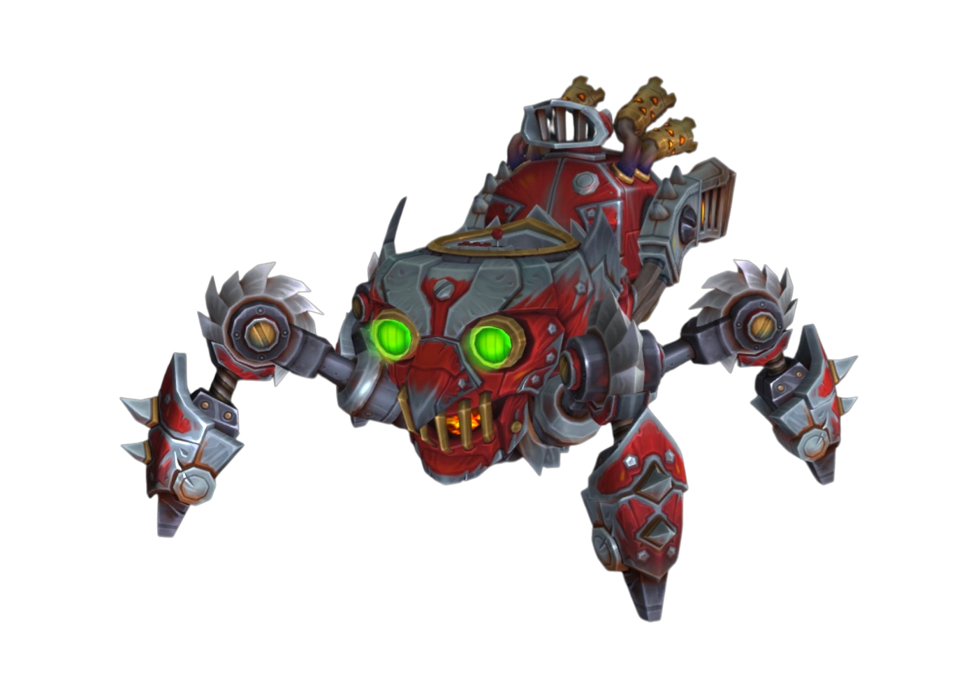 Karmesinroter Schredderpanzer