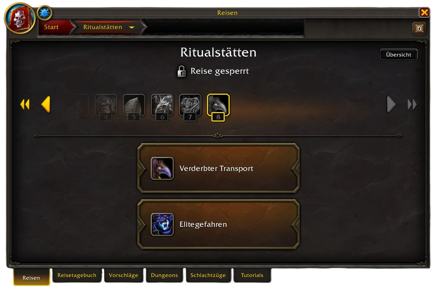 Ruhmstufen Ritualstaetten