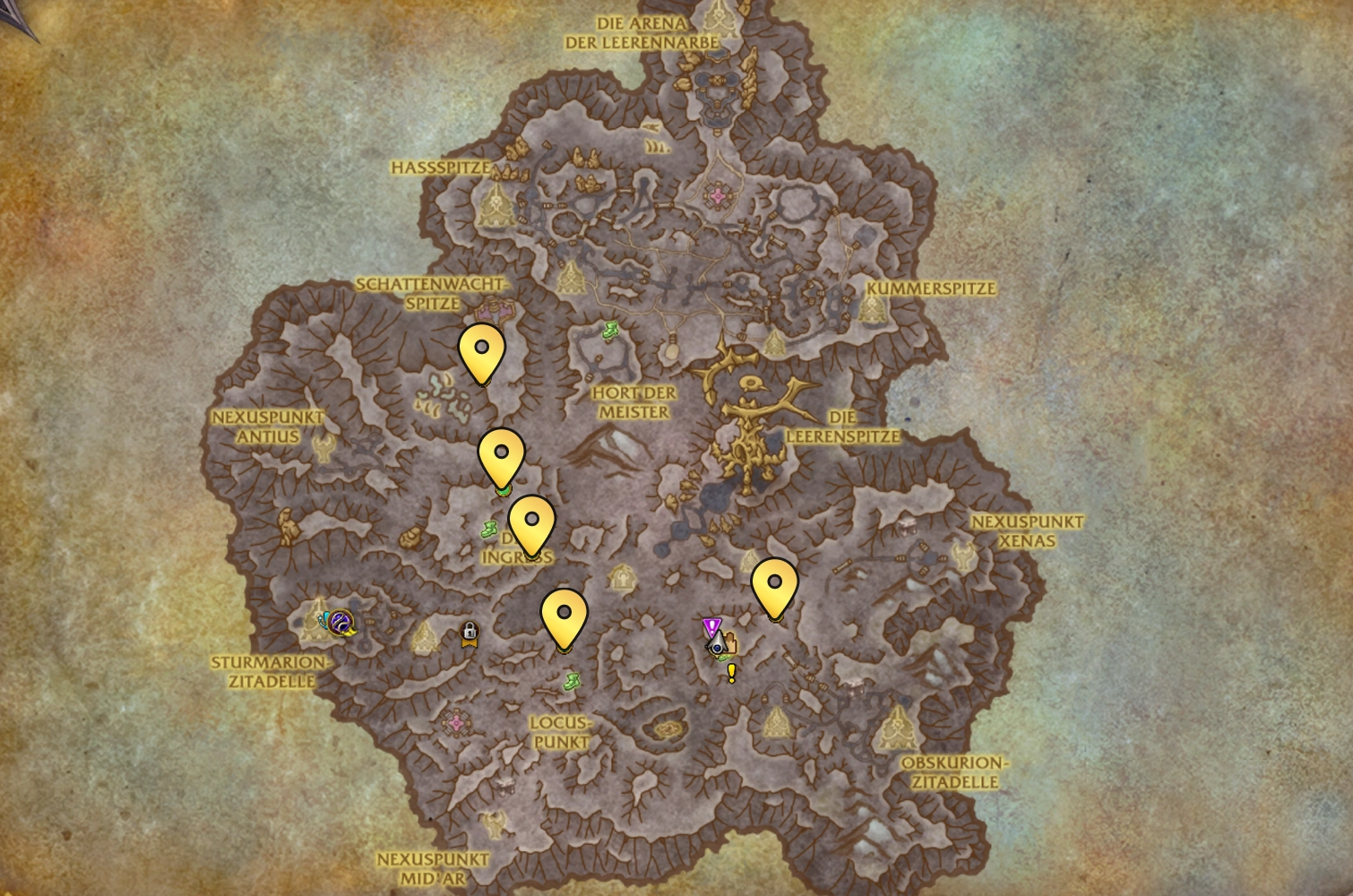 Teleskope Leerensturm