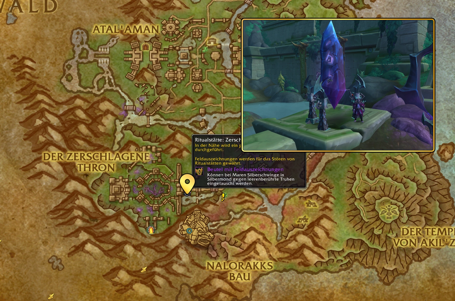 Zul Aman Ritualstaette