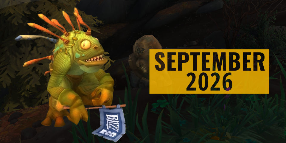Verlosungen 2026 September Murloc Kostuem Blizzcon 2007