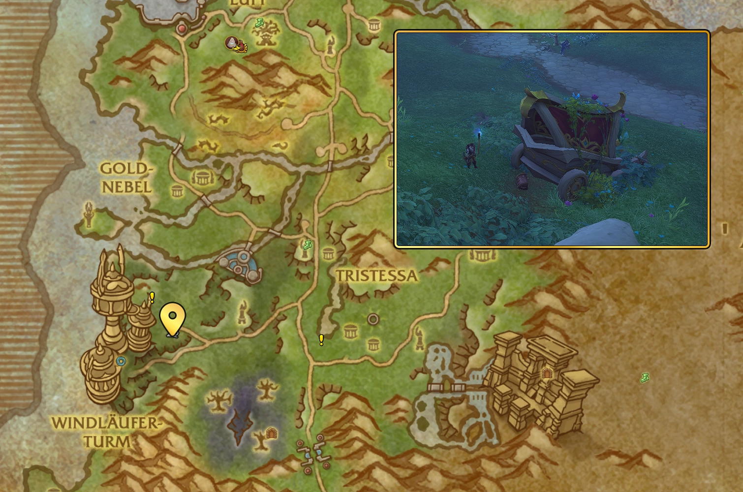 Dreifach verriegelte Truhe Map