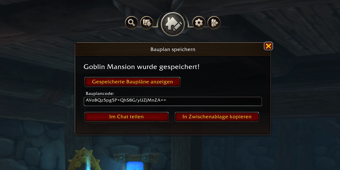 Haeuser speichern