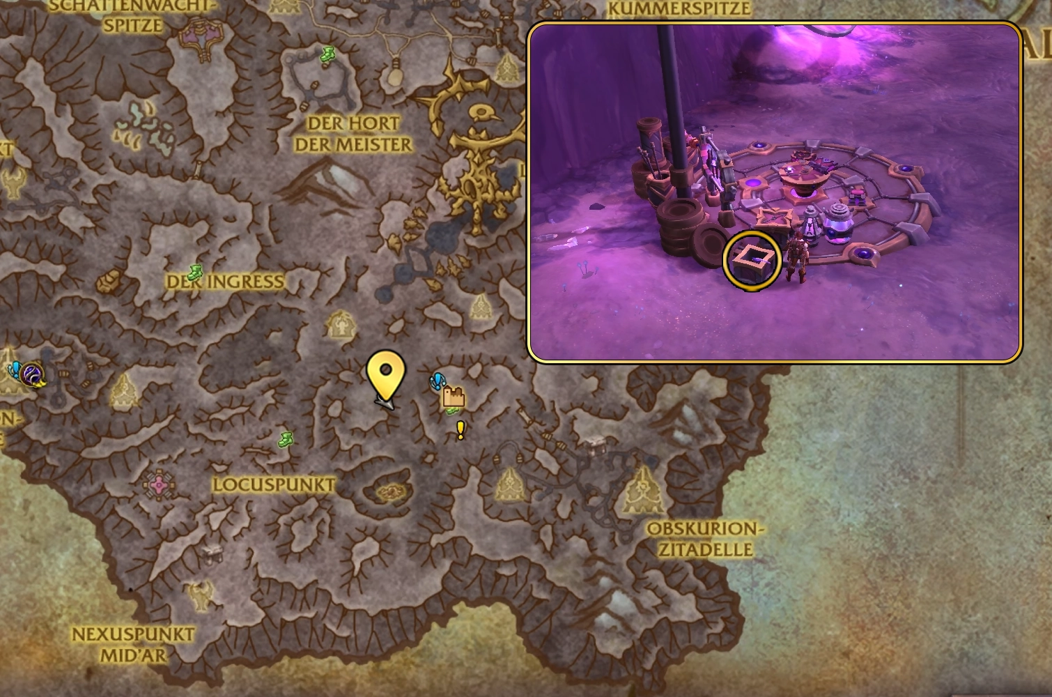Merkwuerdig Riechende Kiste Map