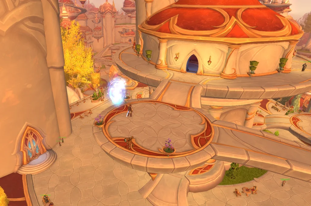 Terasse der Magister Portal