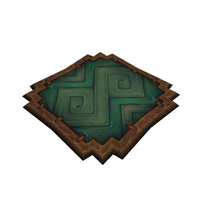 Woven Forest Troll Rug