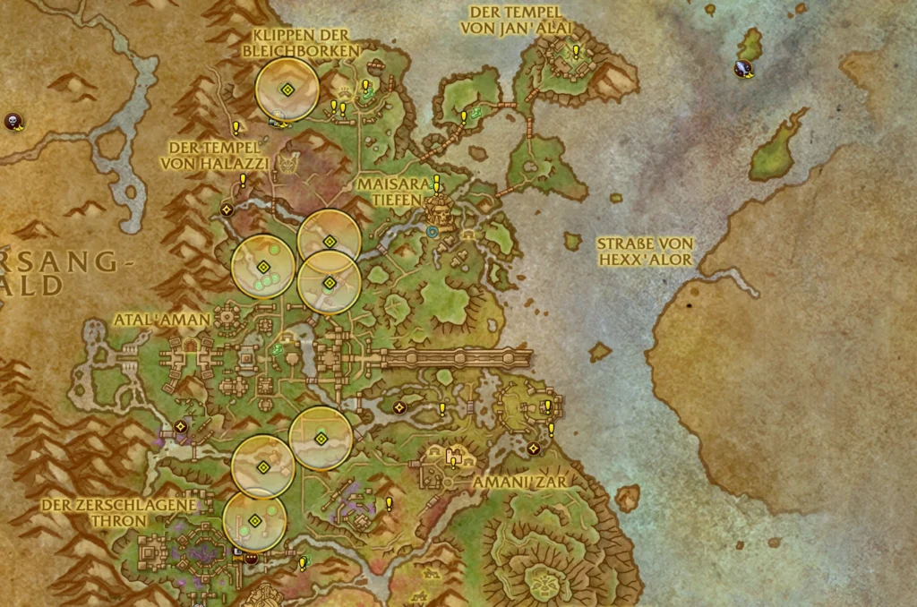 ZulAman Kappibara Erfolg Map