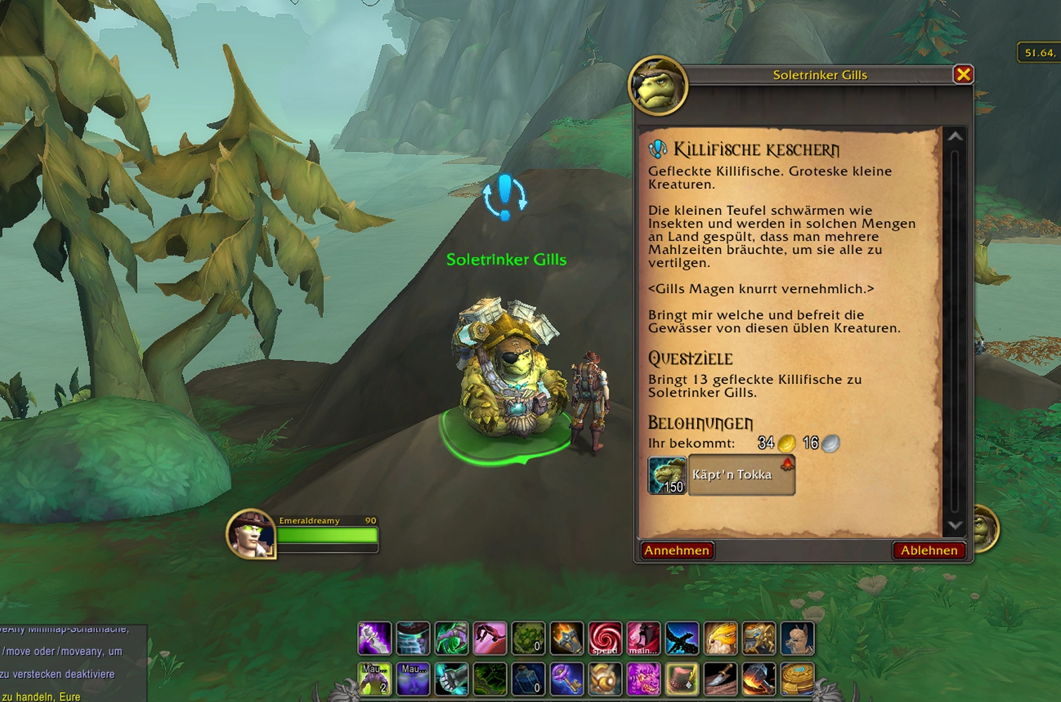 Angeln Daily Quest