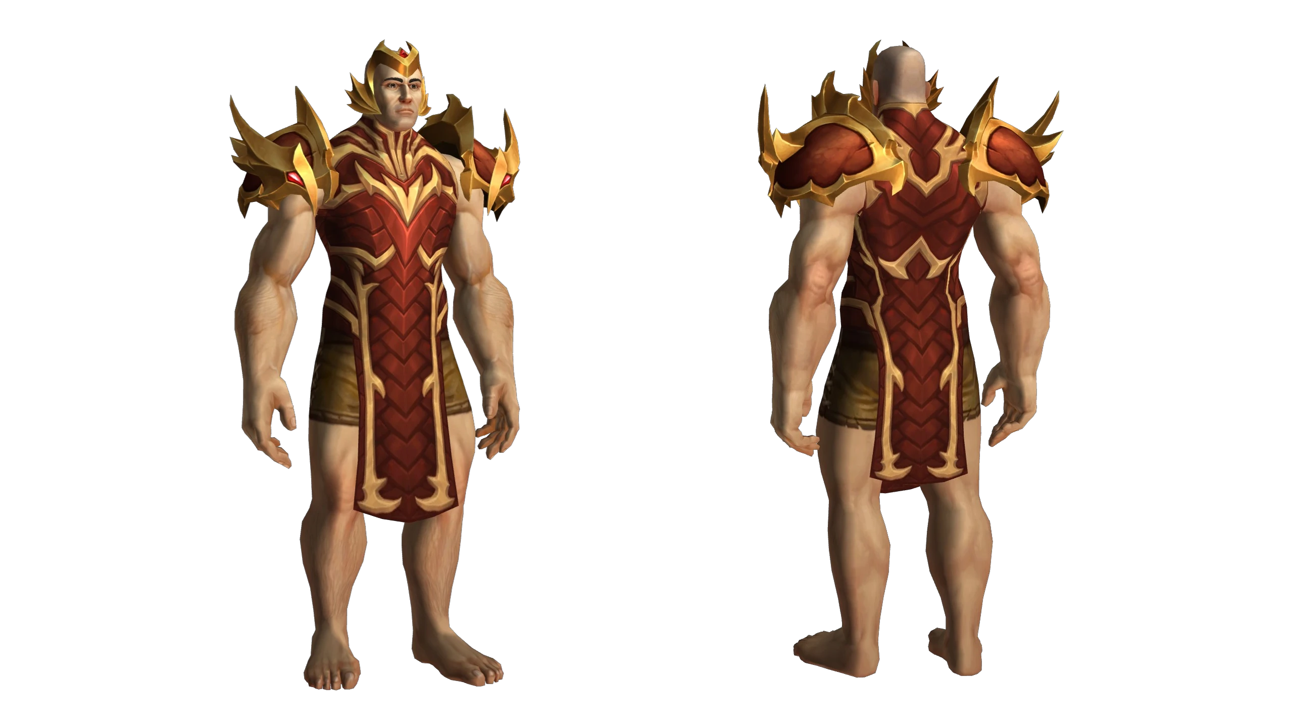 Blutrotes Himmeslreiter Set