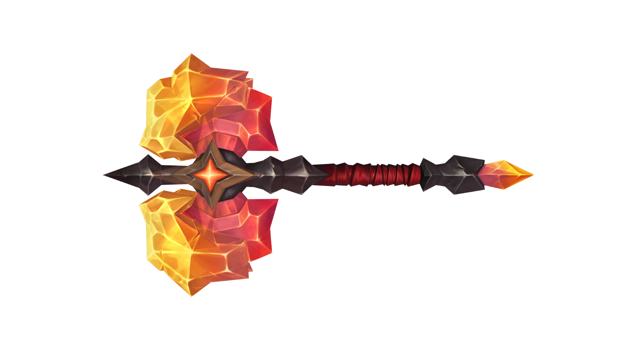 Ceremonial Pyrestone War Maul