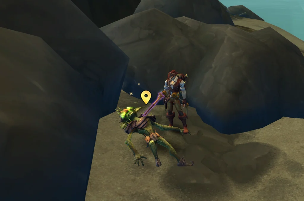 Defekter Stab