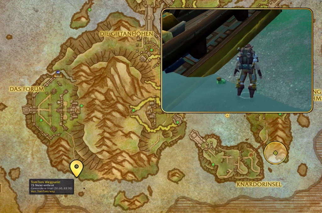 Flaschenpost Map