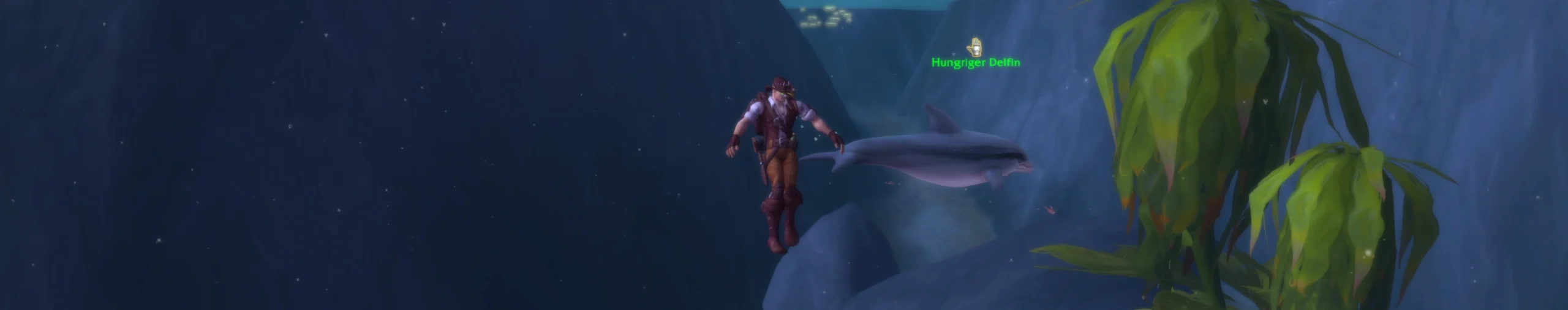 Hungriger Delphin scaled