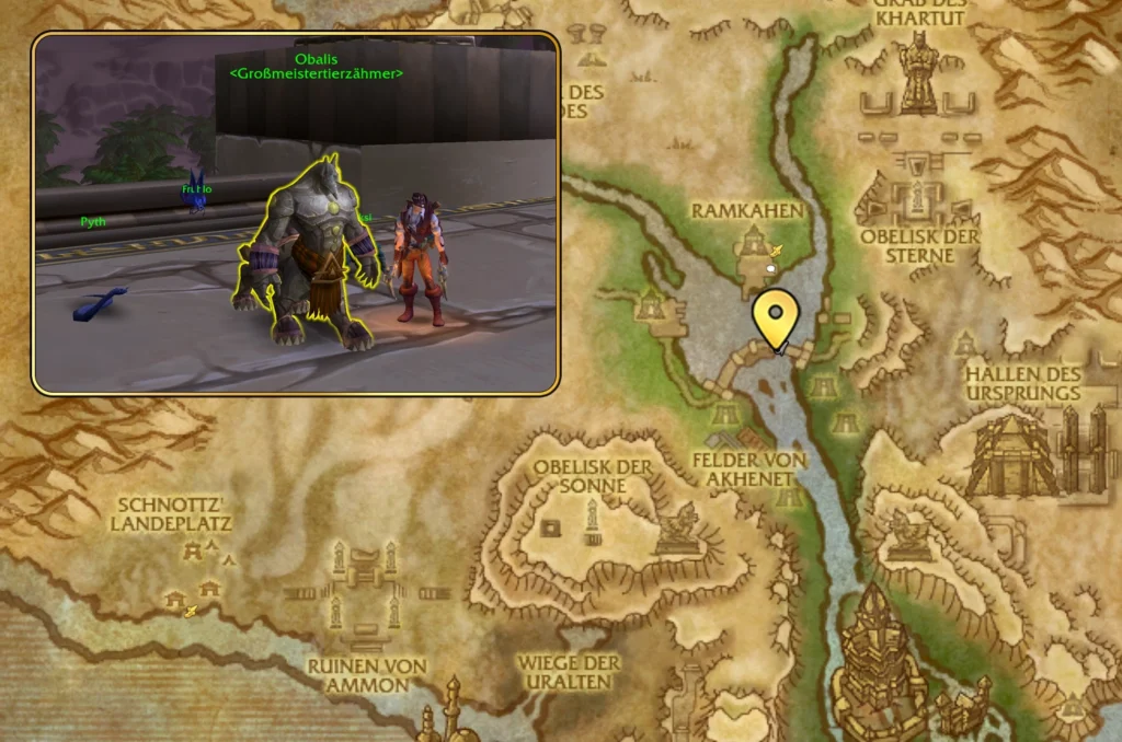 Obalis Map