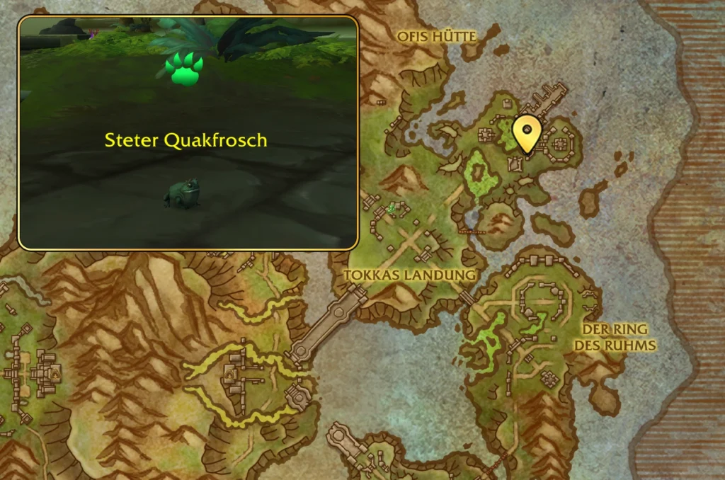 Steter Quakfrosch Map