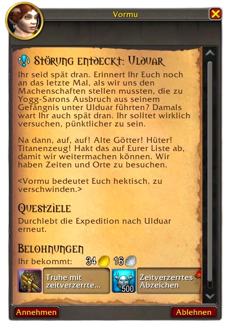 Stoerung entdeckt Uldiar 1