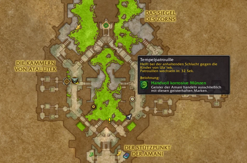 Tempelpat Map