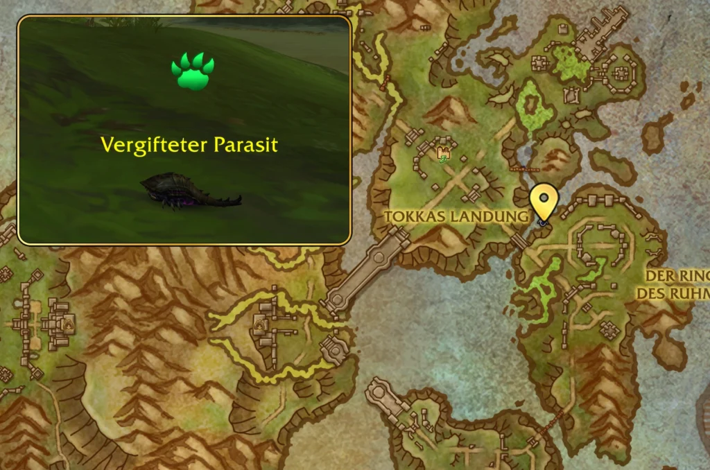 Vergifter Parasit Map