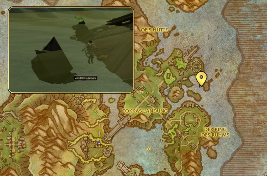 Zandalaritagebuch Map