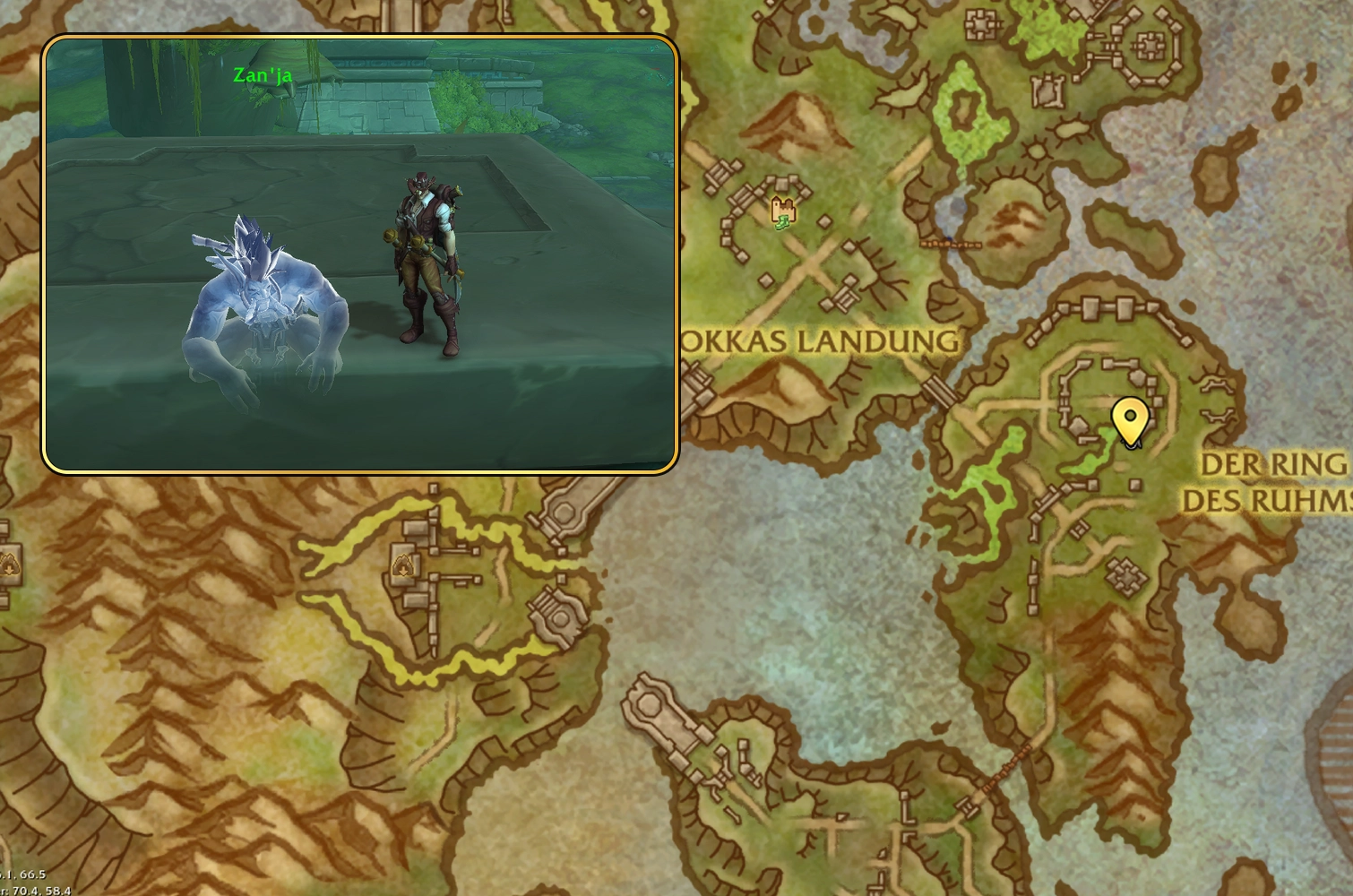 Zanja Map