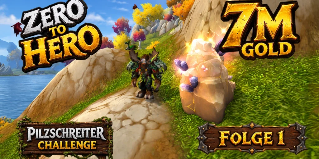 Zero to Hero Folge 1 – Start der 7-Millionen-Gold-Challenge
