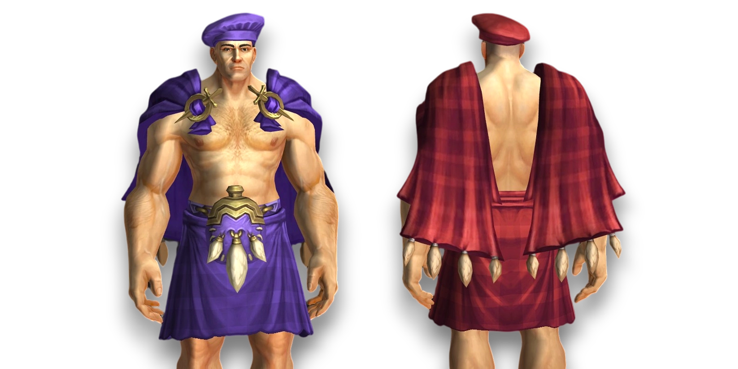 Violette Rotes Braufestset Bankett