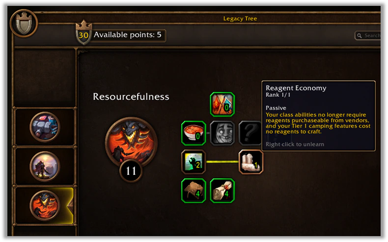 legacy traits