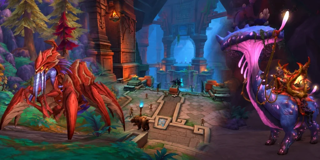 Aqir Amani Labyrinth und Pilzstrider
