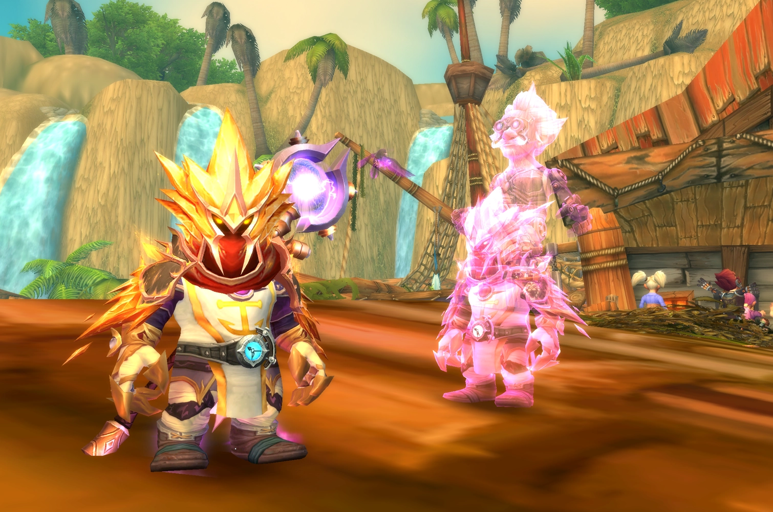 Gnomatischer Projektor beim Gnomrennen