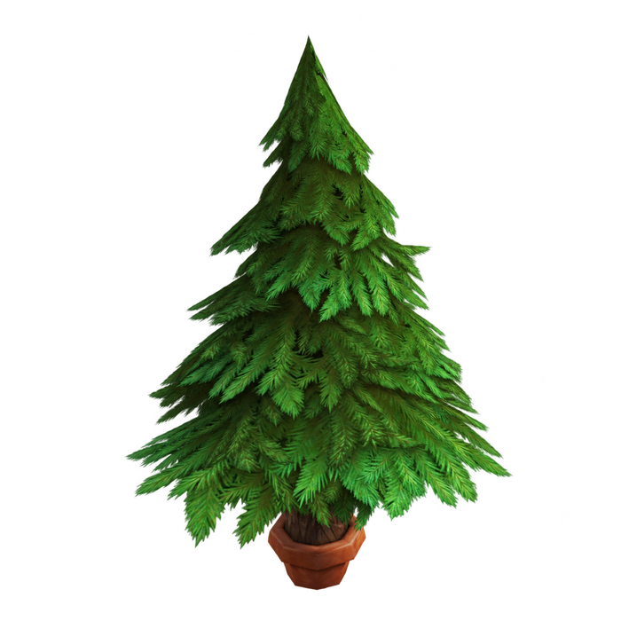 WoW Housing: Ungeschmückter Winterhauchbaum