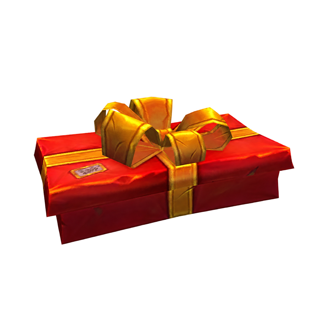 WoW Housing: Rotes Geschenk mit goldener Schleife