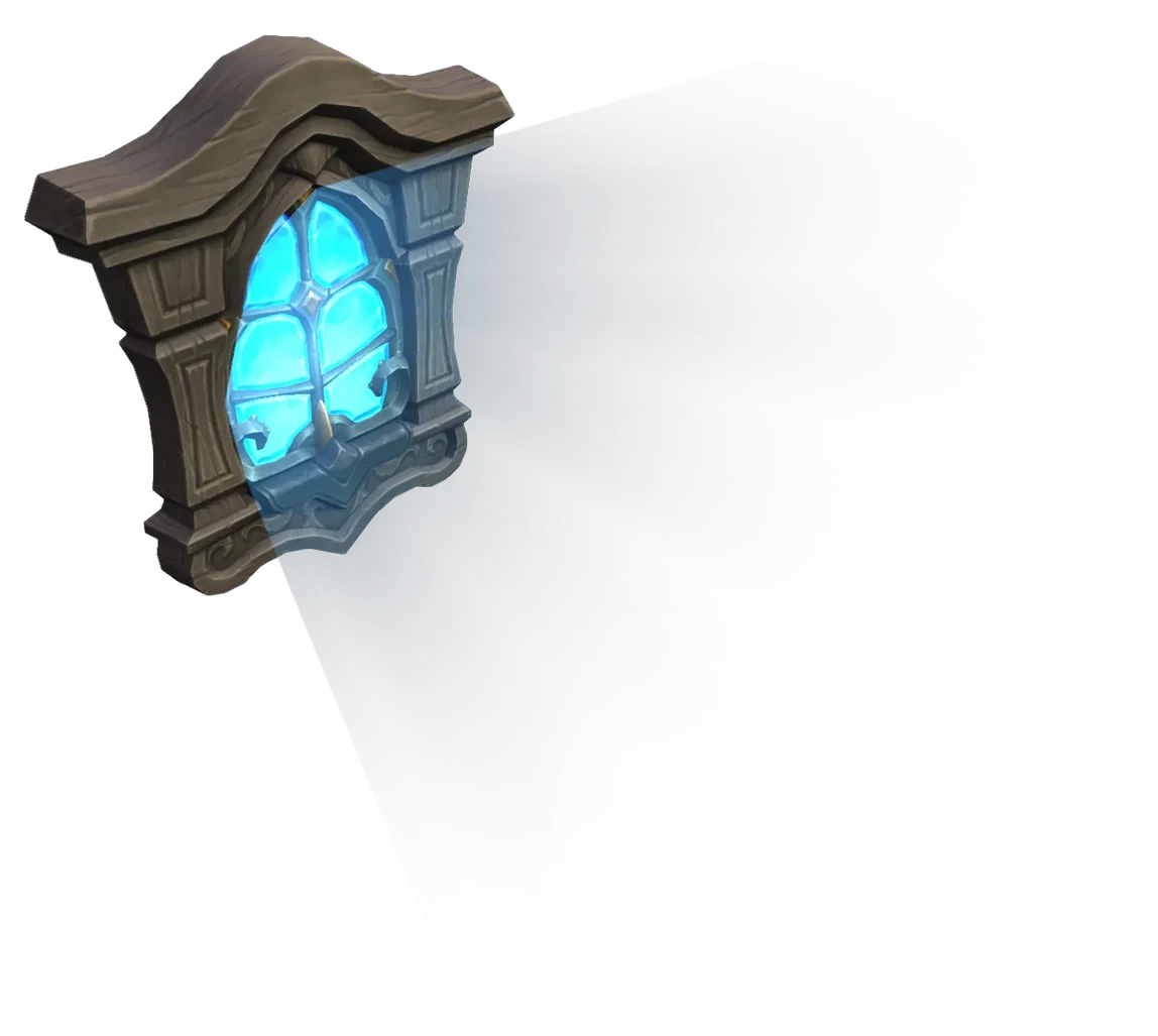 Grimmflut-Fenster bei Tag · freigestelltes Originalmodell