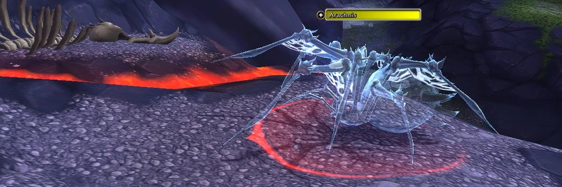Arachnis in der Horde-Garnison nahe dem Lavabecken