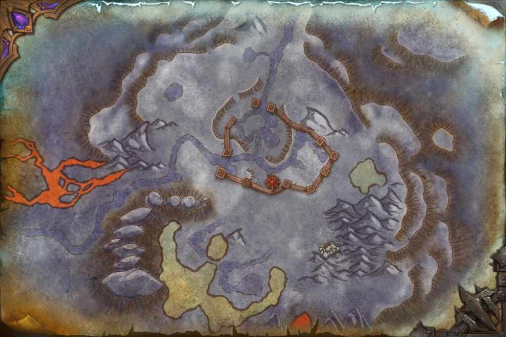 Horde · Frostwall: Suchbereich für Arachnis bei ungefähr 56.5 / 87