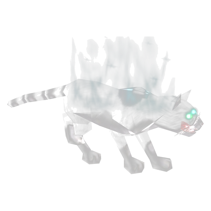 Schrödingers Katze – transparentes Originalmodell