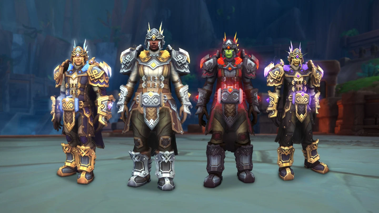 Gewand des Sturmreiters – offizielles Blizzard-Produktbild