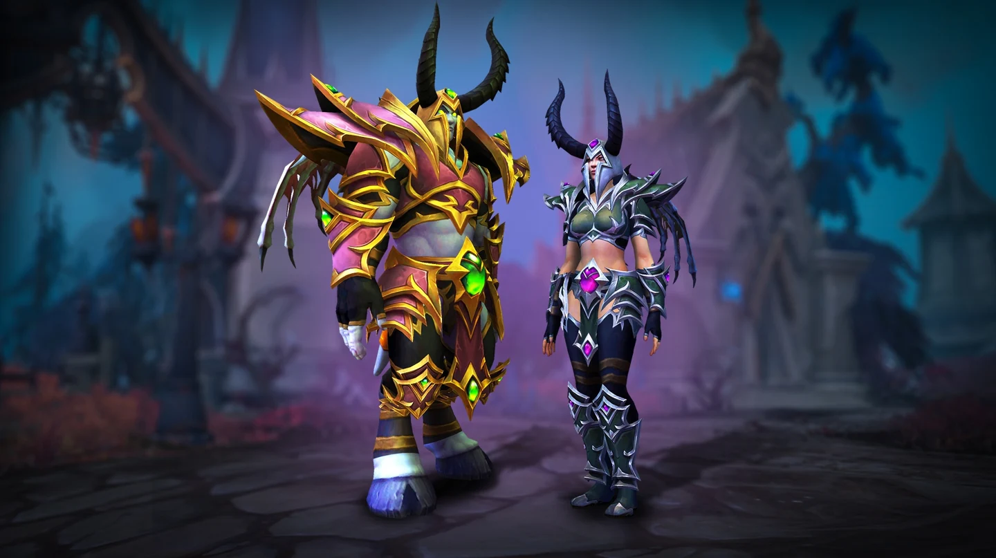 Ornatpaket des Schreckenslords – offizielles Blizzard-Produktbild